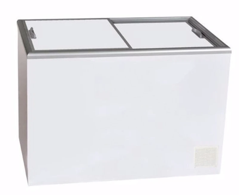 Elcold bewaarder met geïsoleerde schuifdeksels CUBE 35
