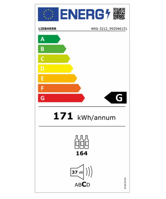 Liebherr wijnbewaarkast WKB321221