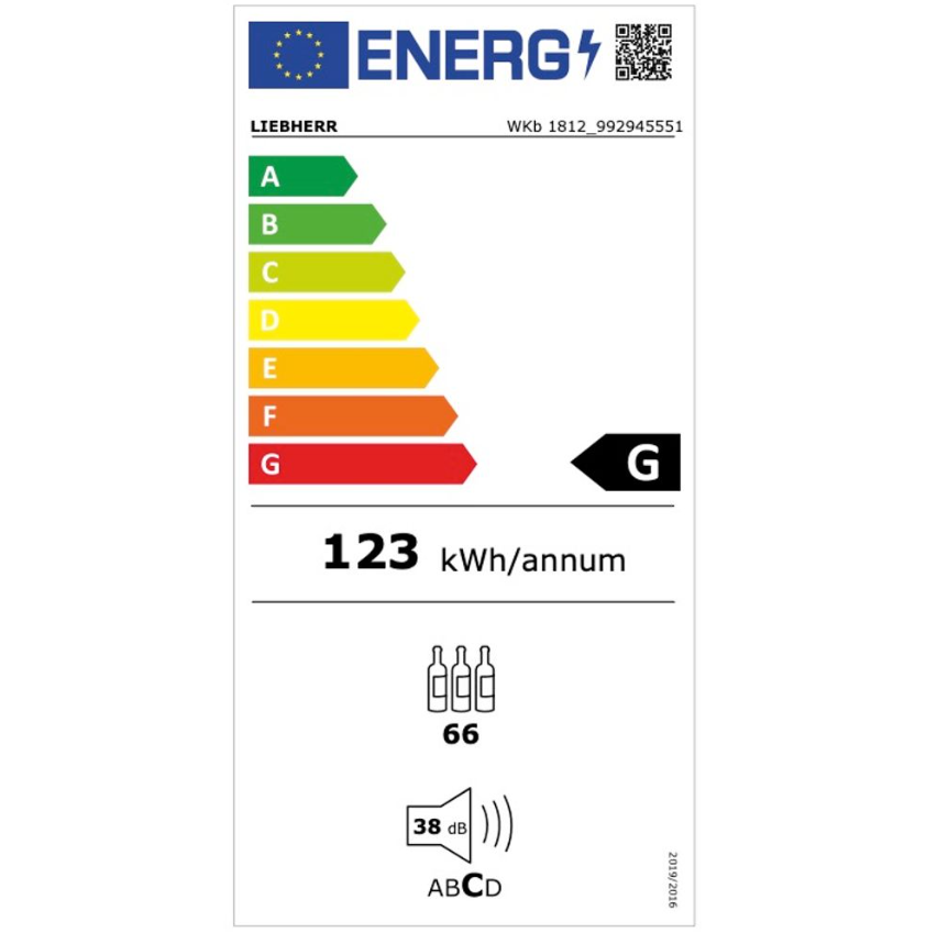 Liebherr wijnkoelkast inbouw UWTGB168221