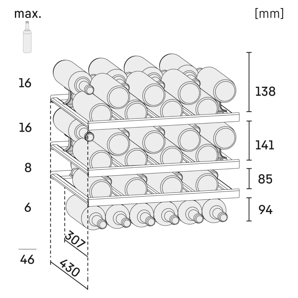 Liebherr wijnkoelkast inbouw UWKES175222