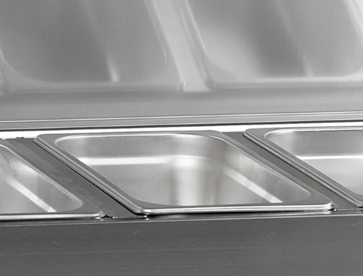 Tefcold opzetkoeling met inox deksel GVC 38-150 SS