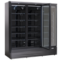 Scancool vrieskast met glazen draaideur DF 1563 BD