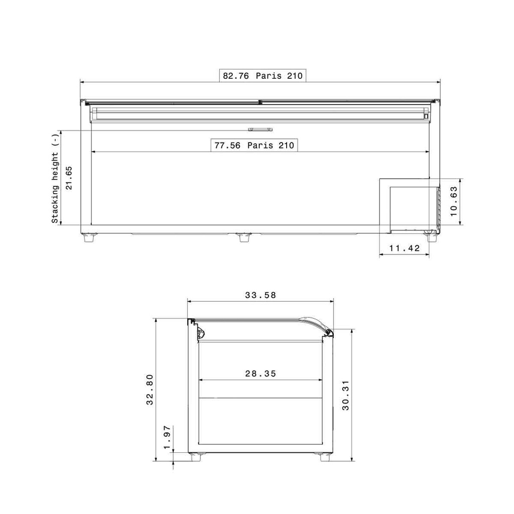 AHT Supermarkteiland PARIS 210 AD  