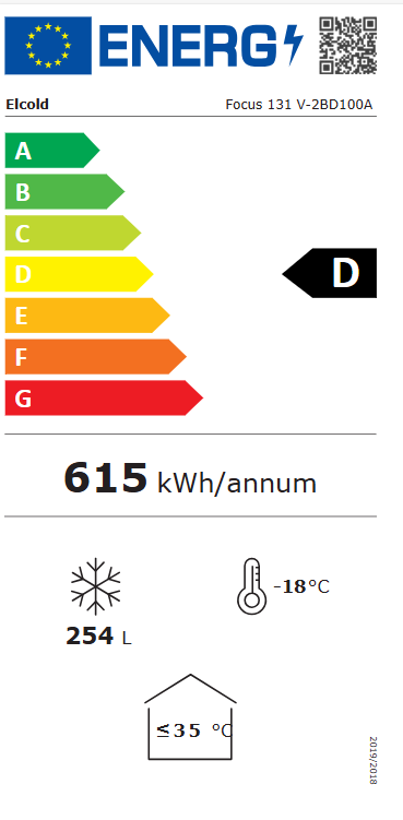 Elcold Bewaarders voor roomijs en diepvriesproducten met gebogen glazen schuifdeksels FOCUS 106 V