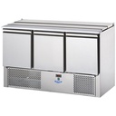 Tecnodom gekoelde werkbank met ingebouwde saladette SLV03EKO