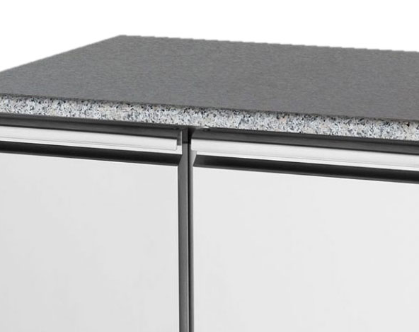 Tecnodom gekoelde werkbank met ingebouwde saladette SLV03 GR 