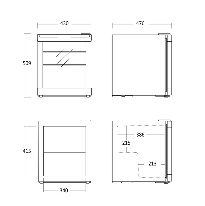 Scancool drankenkoeler Coca-Cola CoolCube GDE