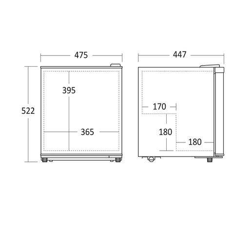 Scandomestic diepvries SFS 56 WE