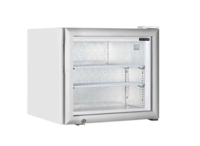 Tefcold mini vrieskast met glazen deur UF 50 G  