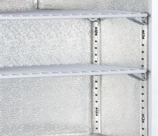 Tefcold mini vrieskast met glazen deur UF 50 G  