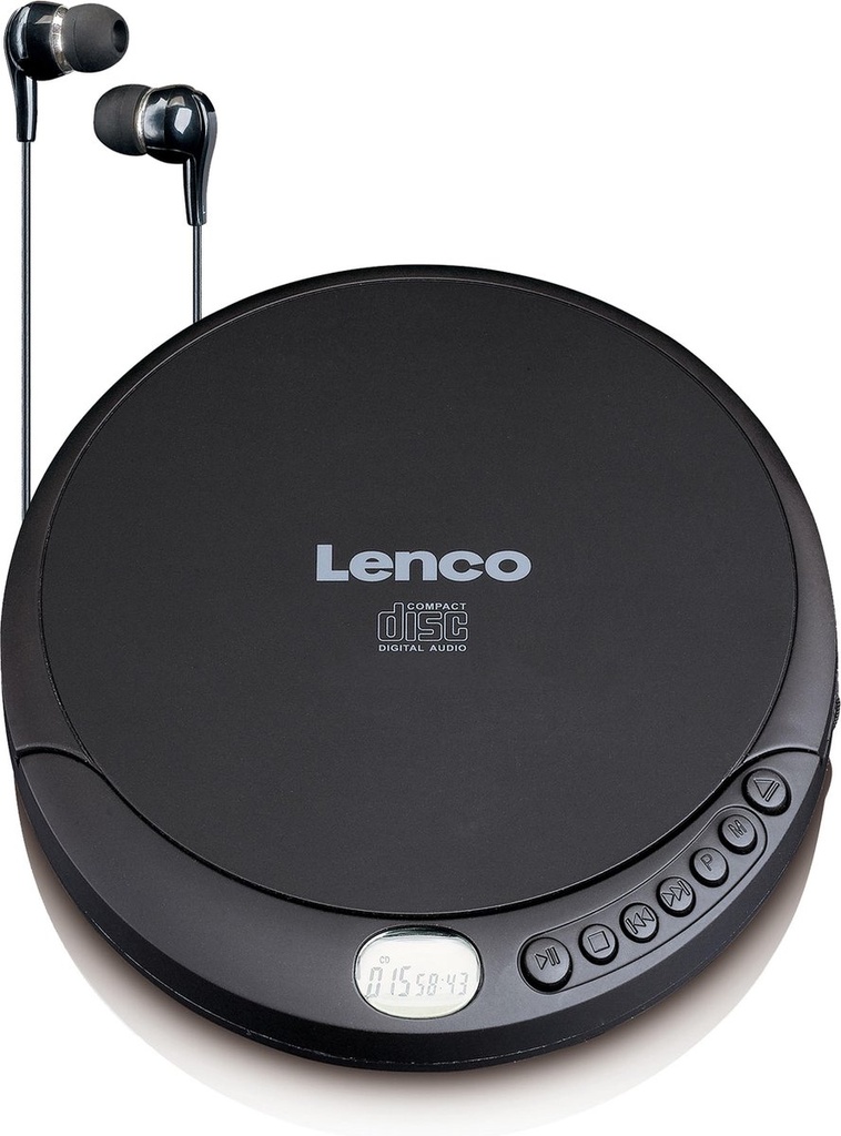 CD Speler Lenco  - Discman / Portable CD-player - Zwart A002997 CD-010