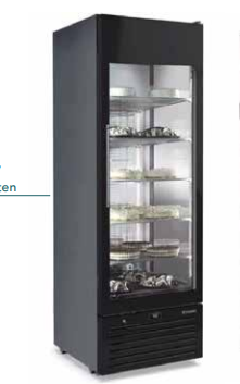 Framec geventileerde vrieskast Venere NV dichte zijkanten