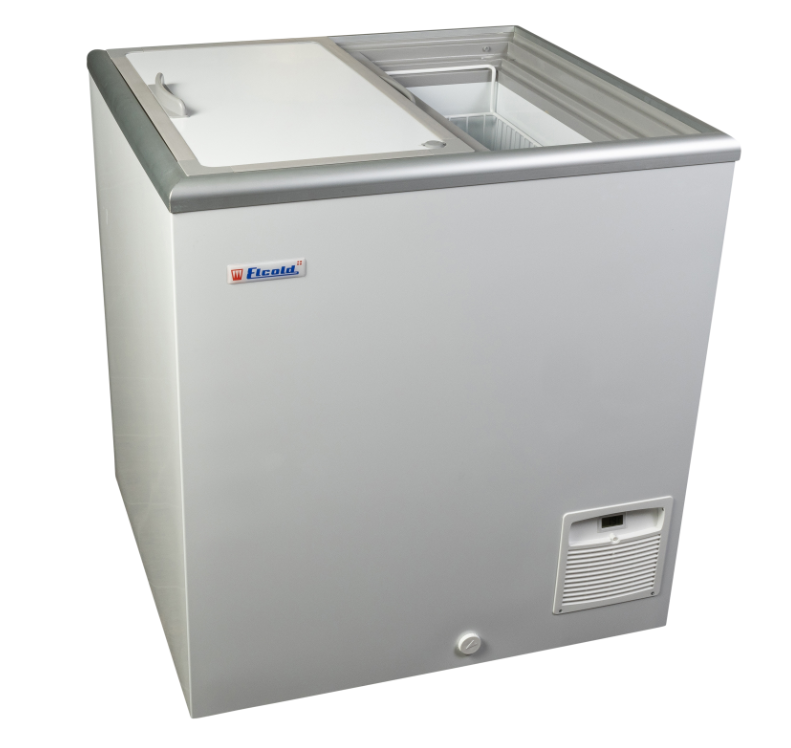 Elcold bewaarder met geïsoleerde schuifdeksels CUBE 22