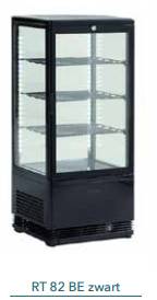 Scancool display koeler RT 82 BE  zwart