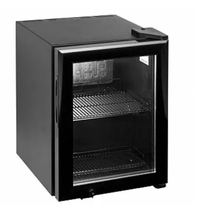 KOELKAST TEFCOLD BC 30 MET GLASDEUR 2DE KEUS