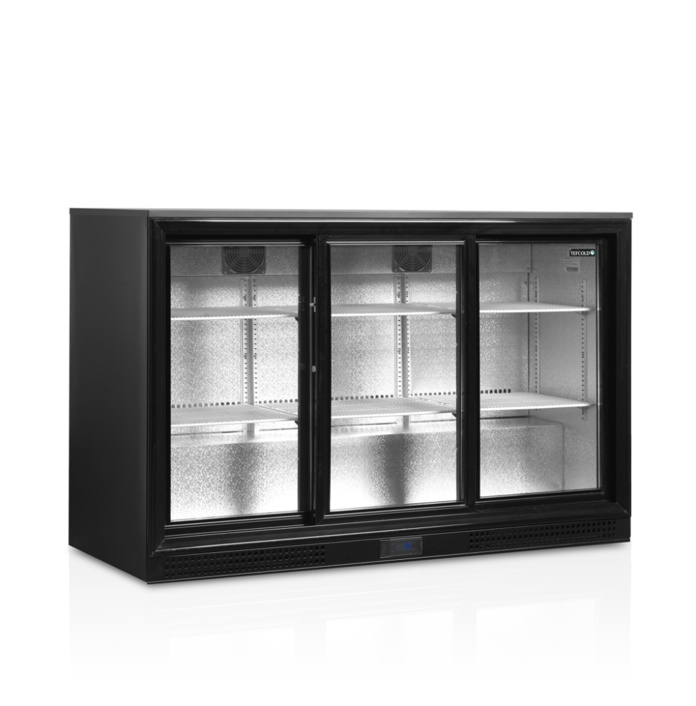 Tefcold Barkoelkast met glazen schuifdeuren DB 301 S-3  