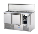 Tecnodom gekoelde werkbank met ingebouwde saladette SLV03EKO