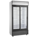 Scancool koelkast met glazen schuifdeuren SD 1002 SLE