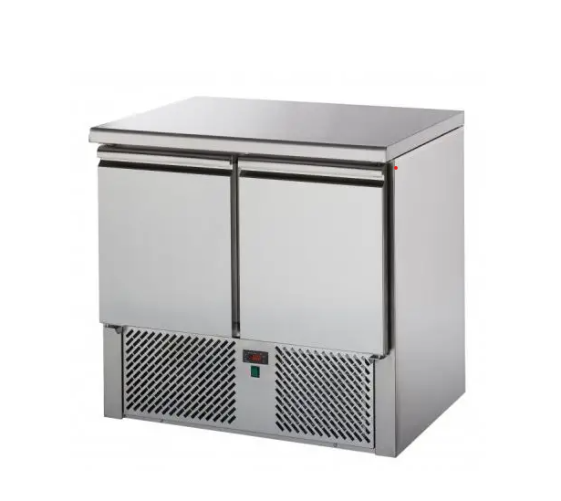 Tecnodom gekoelde werkbank met ingebouwde saladette SLV02NX 