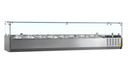 Tefcold opzetkoeling met glazen opzet GVC 38-180