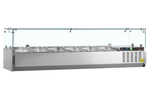 [GVC38-150] Tefcold opzetkoeling met glazen opzet GVC 38-150