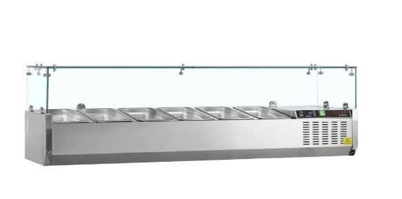[GVC33-140] Tefcold opzetkoeling met glazen opzet GVC 33-140