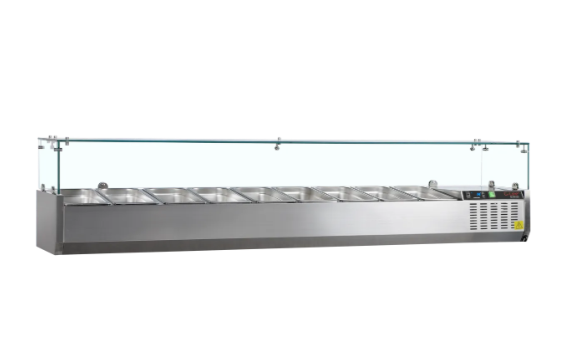 [GVC33-200] Tefcold opzetkoeling met glazen opzet GVC 33-200