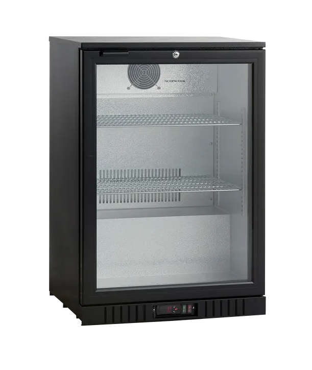 Professionele 1 deurs backbar koelkast Scancool BB141HBA