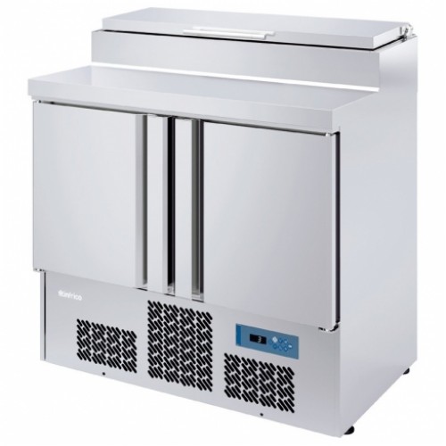 [614] Infrico Gekoelde werkbank met ingebouwde saladette GN 1/1 ME 1000 EN