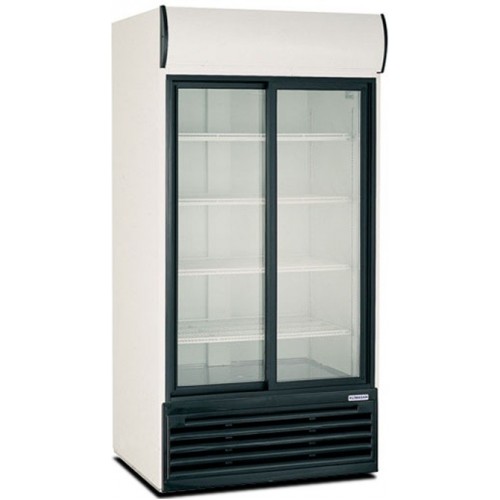 Klimasan Dubbeldeurs koelkast met glazen schuifdeuren S 1200 SC