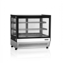 Tefcold Display opzetkoeltoonbank met rechte ruit LCT 750 F-P