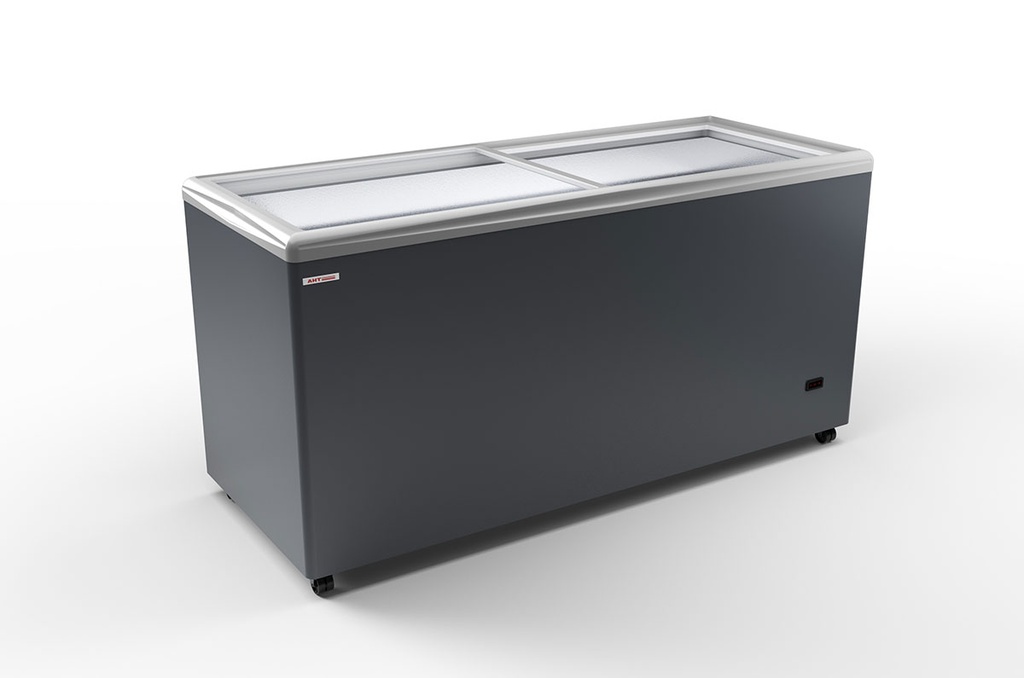 AHT Bewaarder voor roomijs en diepvriesproducten met geïsoleerde schuifdeksels SAO PAULO H 125 S