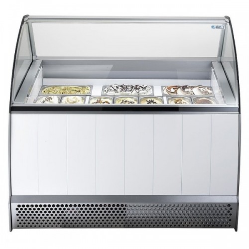 [31481] Isa geventileerde schepijsvitrine BERMUDA 13 RV