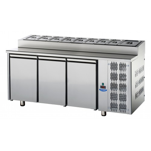 Tecnodom Werkbank met ingebouwde saladette TF 03 MIDGNSK