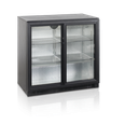 Tefcold Barkoelkast met glazen schuifdeuren DB 200S