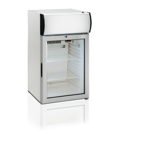 [3553] Tefcold Display koelkast met glasdeur FS 80 CP