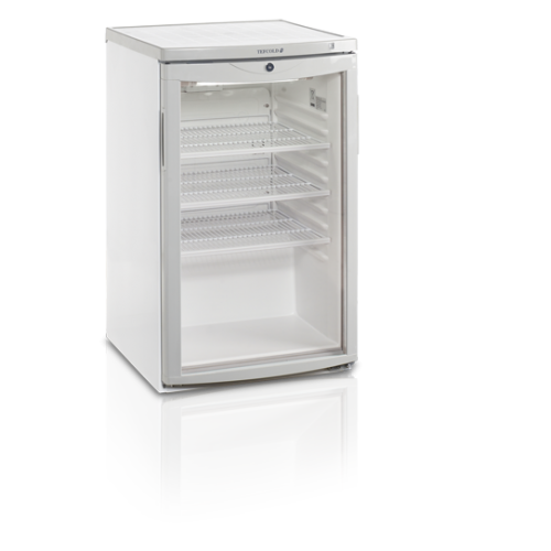Tefcold Display koelkast met glasdeur BC 145 W/FAN