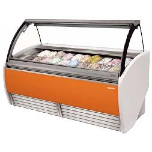 [31493] Infrico professionele ijsschepvitrine VAR 18 H
