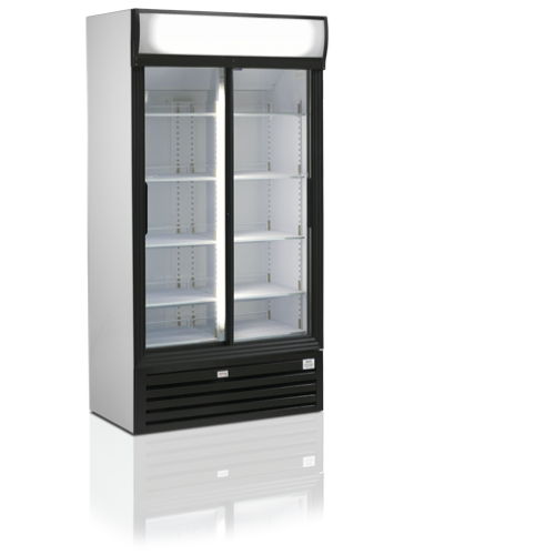 Tefcold Drankenkoeler met glazen schuifdeuren SLDG 725