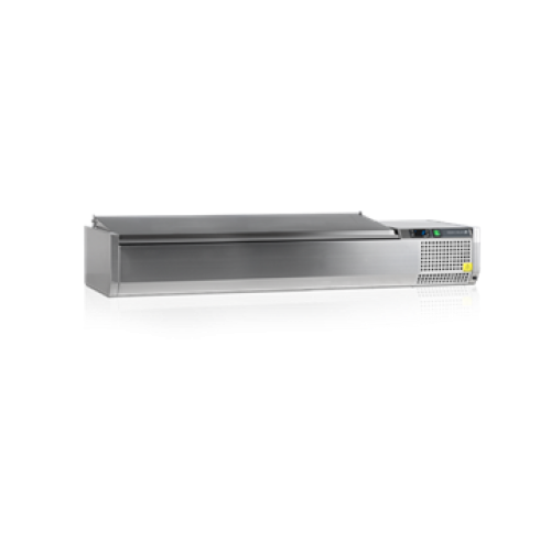 Tefcold Opzetkoeling met inox deksel VK 38 - 160 SS