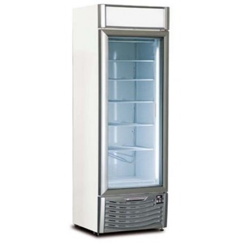 Mondial Elite Geforceerde diepvrieskast met glazen deur Delight NV 500 GREEN EMOTION
