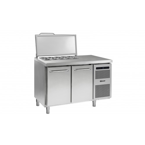 Gram gekoelde werkbank met ingebouwde saladette GN 1/1 K 1407 CSG SL DL DR L2
