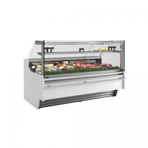 Infrico Geforceerde koeltoonbank met rechte ruiten VBC 12 RIUCP