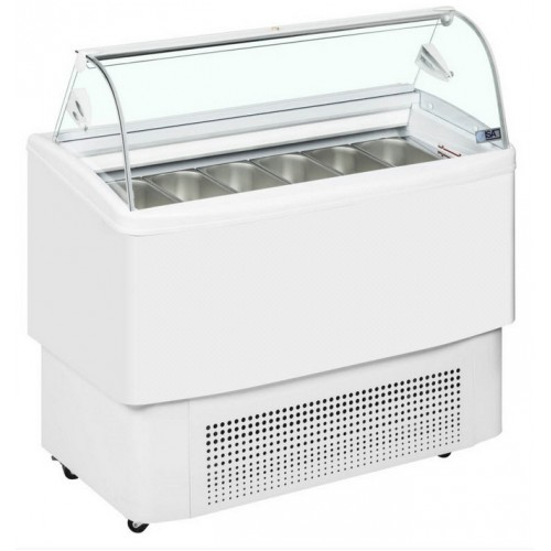 Isa geventileerde schepijsvitrine FIJI 6