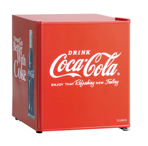 [3443] KOELKAST SCANCOOL COCA COLA FIFTYCUBE CC 164 SCN
