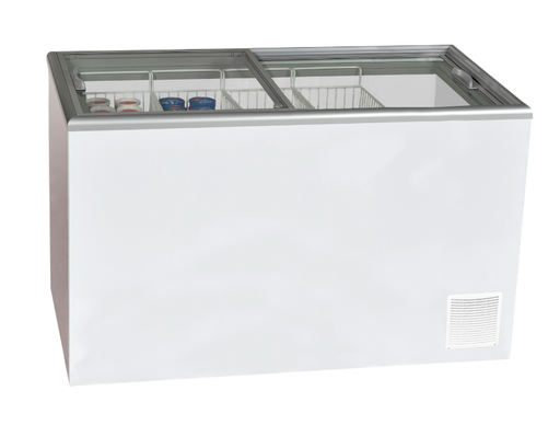 [35153] Elcold bewaarder met glazen schuifdeksels NOVA 53