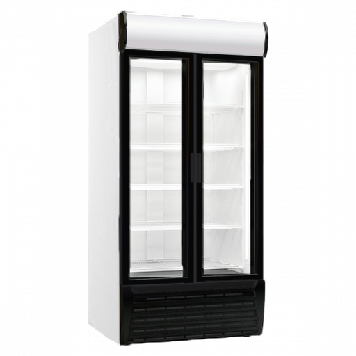 Dancold dubbeldeurs displaykoelkast - S900 TD
