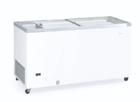 [GTV 500 GI] TENSAI  Stockage frigorifique avec couvercles plats coulissants en verre GTV 500 GI 