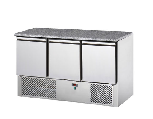 [SLV03GR] Tecnodom gekoelde werkbank met ingebouwde saladette SLV03 GR 