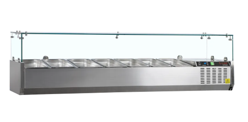 [GVC38-160] Tefcold opzetkoeling met glazen opzet GVC 38-160